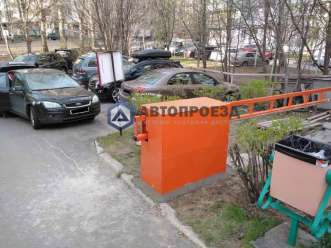 Антивандальный шлагбаум СТАНДАРТ въезд на стоянку