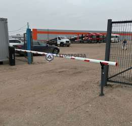 DoorHan Barrier PRO 6000 въезд на складскую территорию