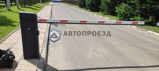 DoorHan Barrier PRO 4000 въезд к коттеджному поселку
