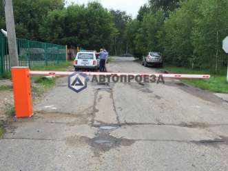  NICE WIDES4KIT на въезде в техническую зону