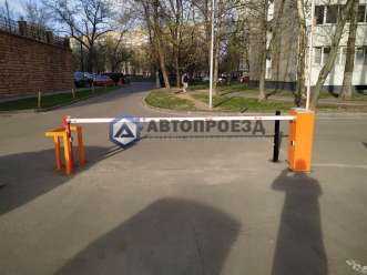Шлагбаумы NICE WIDES4KIT въезд на парковку