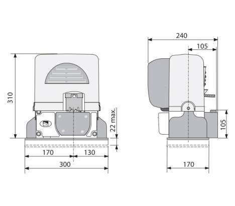 CAME 001BX-68 CAME 001BX-68