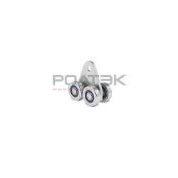 Ролтэк тележка 213.RC59 с отверстием закругленная