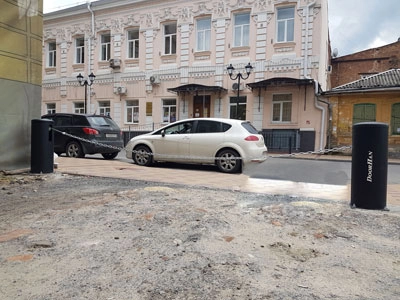 купить российский цепной барьер в Москве | Автопроезд